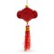 Elegant Chinese Knot Tassel New Year Decoration Glass Christmas Ornament